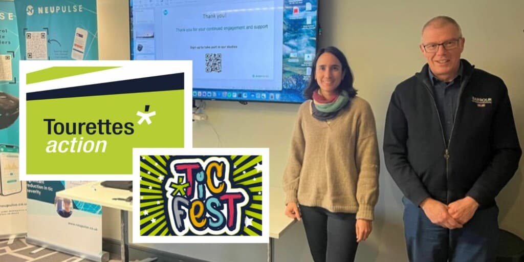 Neupulse inspired by TICfest, organised by Tourettes Action