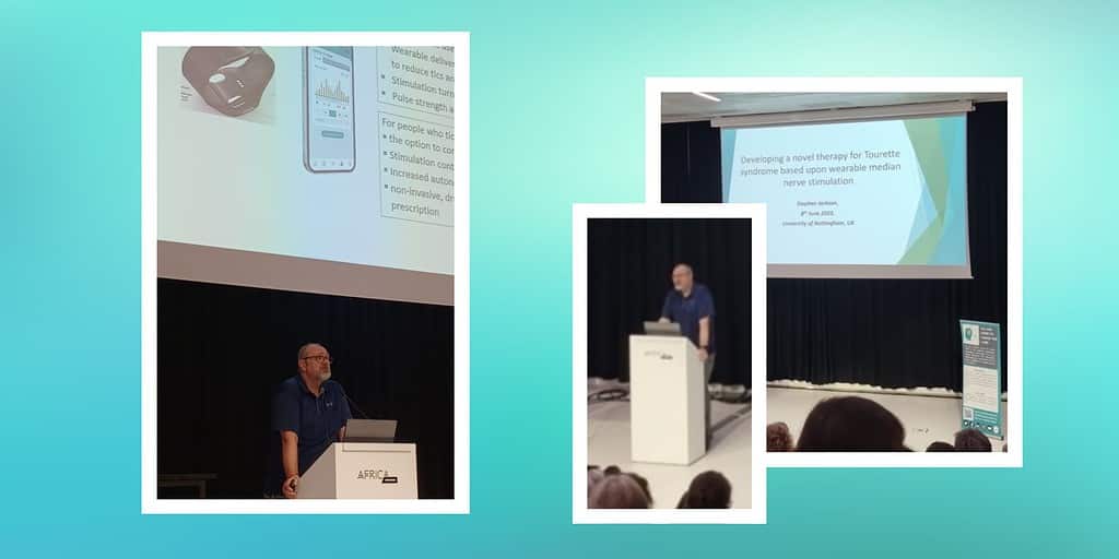 Professor Stephen Jackson gives presentation at ESSTS (European Society for the Study of Tourette Syndrome)