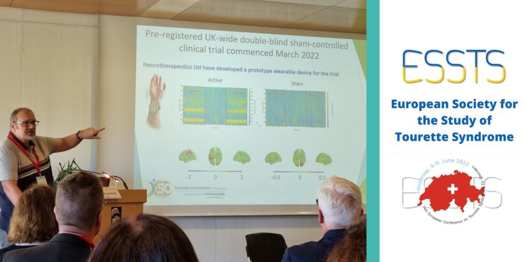 Professor Stephen Jackson gives presentation at ESSTS (European Society for the Study of Tourette Syndrome)