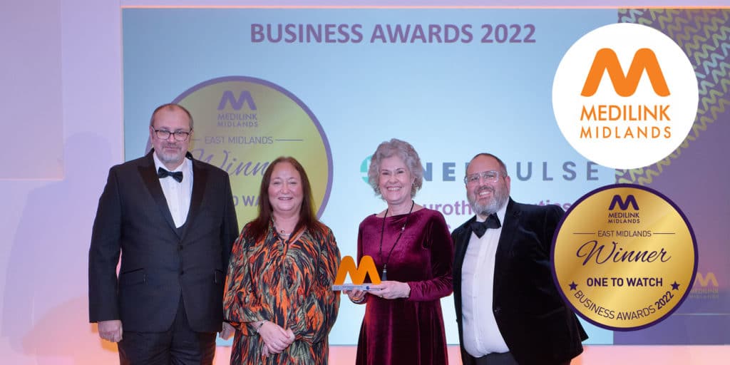 Neurotherapeutics wins Medilink Midlands ‘one to watch‘ award